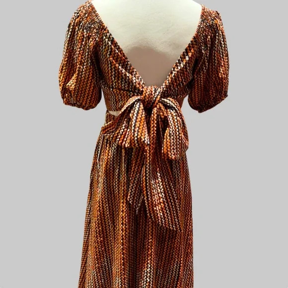 ‼️💥PRICE DROP ☄️ 
NWT Ramy Brook Striped Megan Cutout Maxi Dress Size XS - Picture 3 of 13